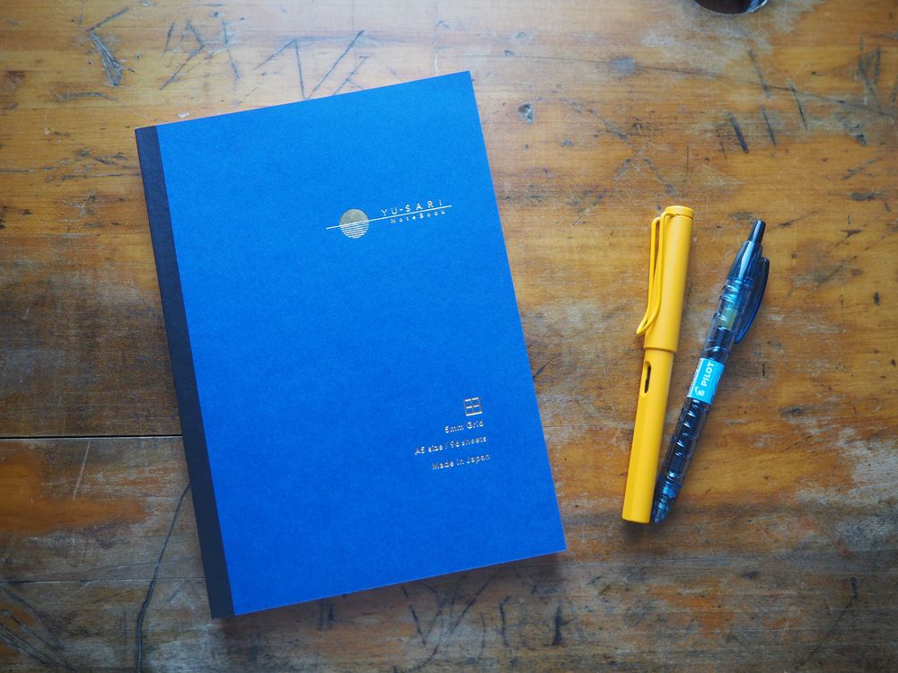Nakabayashi - Yu-Sari Notebook - A5 Grid