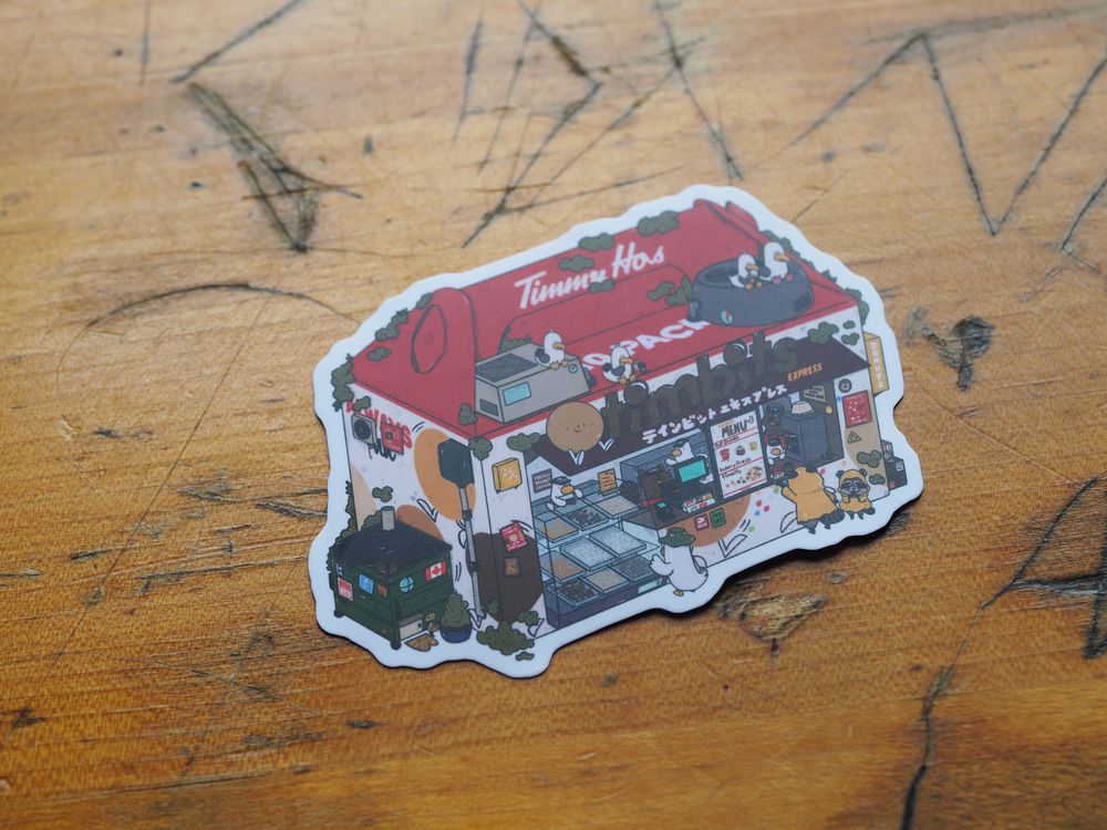 Sushiboiiiyy - Vinyl Sticker - Timmy Ho's Express