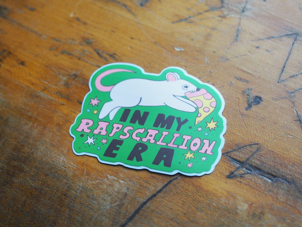Vinyl Sticker - Rapscallion Era – Wonder Pens
