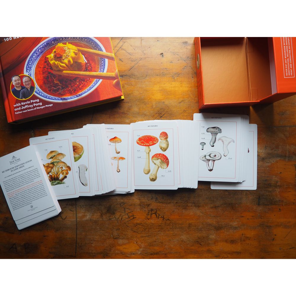 New York Botanical Garden Mushroom Identification Flashcards: 100 Common Mushrooms of North America