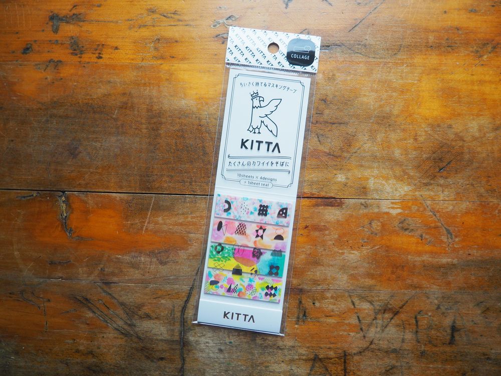 KITTA - Washi Tape - Collage Bright Color