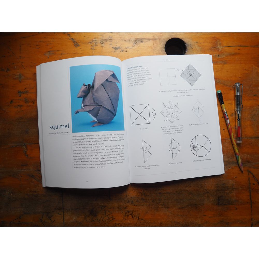 Advanced Origami: An Artist's Guide to Folding Techniques and Paper: Origami Book with 15 Original and Challenging Projects: Instructional Videos Included by Michael G. LaFosse and Richard L. Alexander