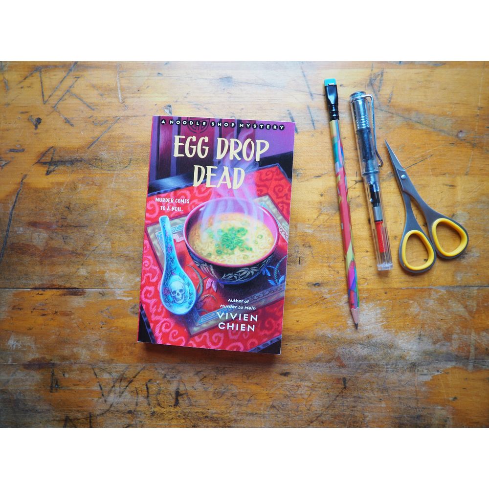 Egg Drop Dead: A Noodle Shop Mystery by Vivien Chien
