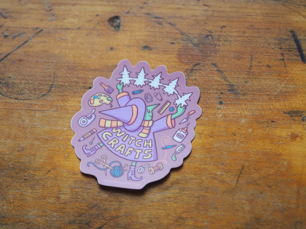 Turtle's Soup - Vinyl Sticker - Witch Crafts – Wonder Pens