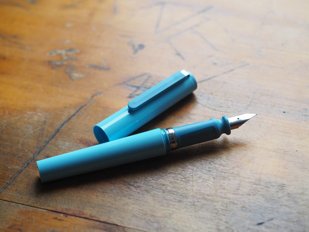 Sailor Compass Fountain Pen Tuzu Light Blue