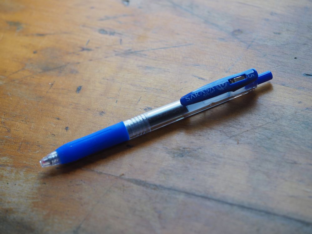 Zebra 0.5mm Gel Sarasa Pen - Blue 0.5mm