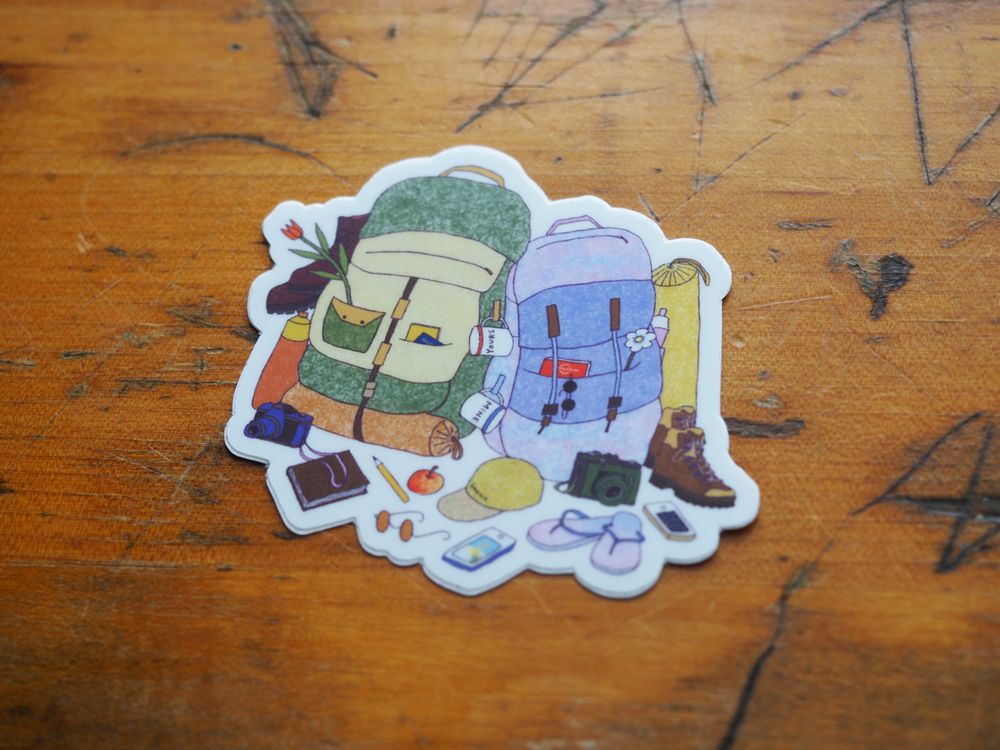 Foonie - Vinyl Sticker - Traveller's Sticker