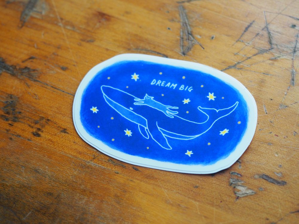 Foonie - Vinyl Sticker - Dream Big