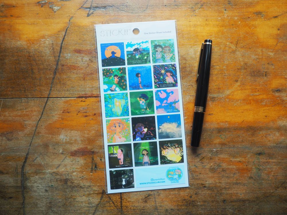 STICKII - Sticker Sheet - Good Days Will Come