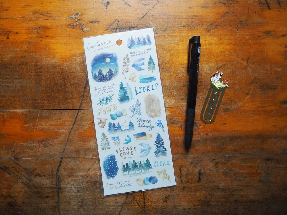 Mindwave - Sticker Sheet - Warble Navy (81628)