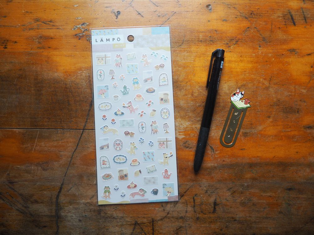 Mindwave - Sticker Sheet - The Fox and the Rain (82095)