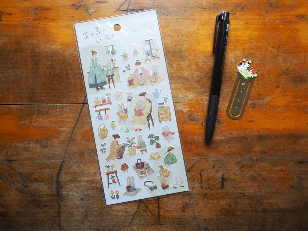 Mindwave - Sticker Sheet - Together with me Rabbit (82029)