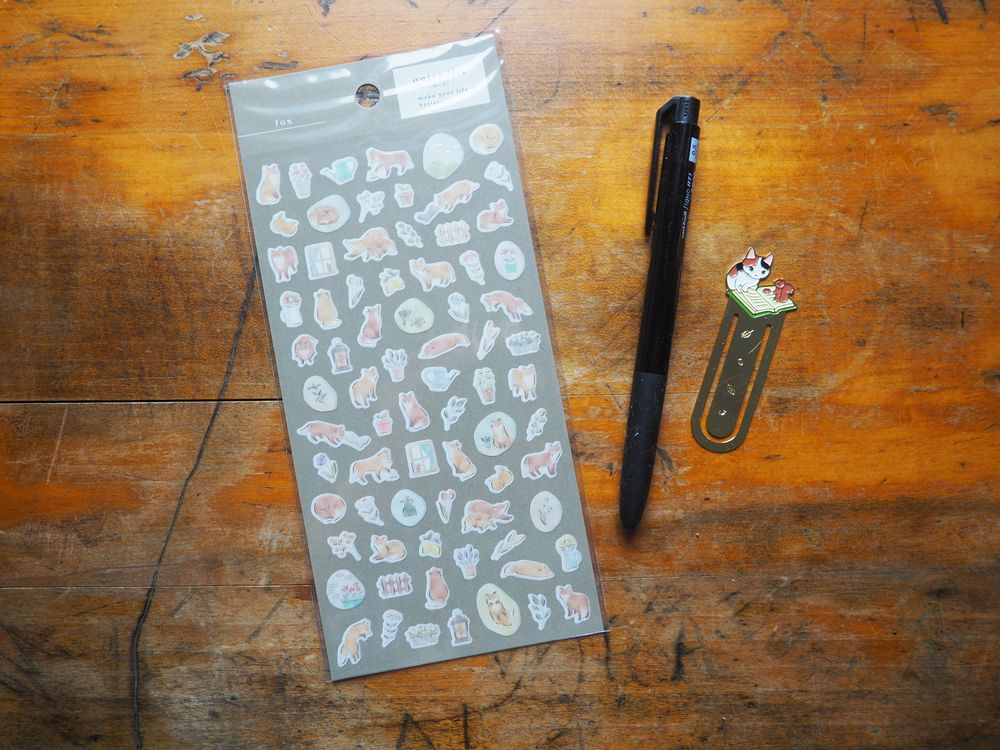 Mindwave - Sticker Sheet - Quiet Life - Fox (81622)