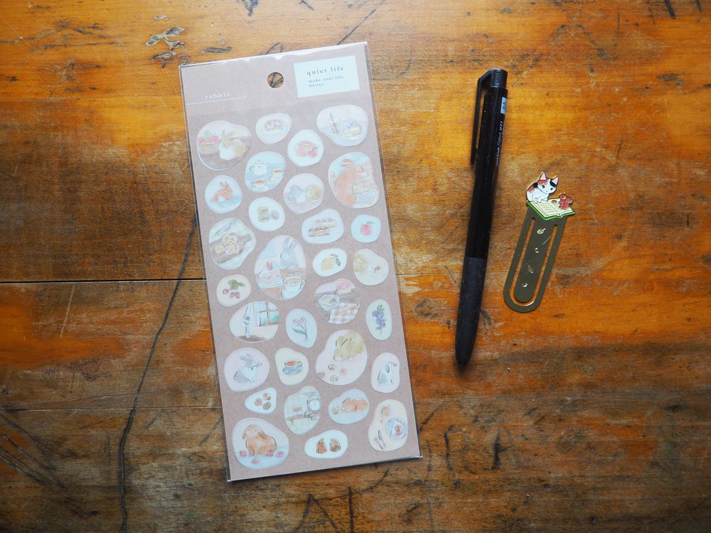 Mindwave - Sticker Sheet - Quiet Life - Rabbit (81441)