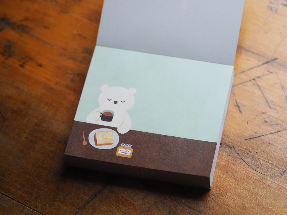 Memo Pad - Mariko Fukuoka - Hoshi Kuma (22-772)