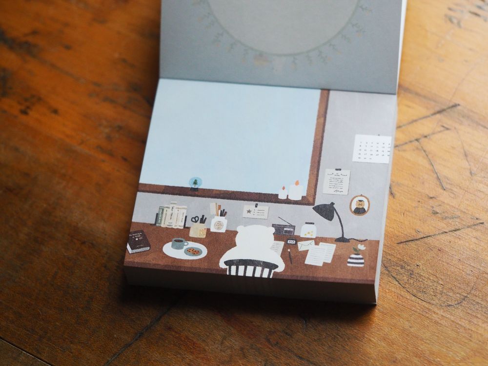 Memo Pad - Mariko Fukuoka - Hoshi Kuma (22-772)