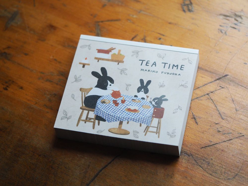 Memo Pad - Hyogensha - Tea Time (22-886)