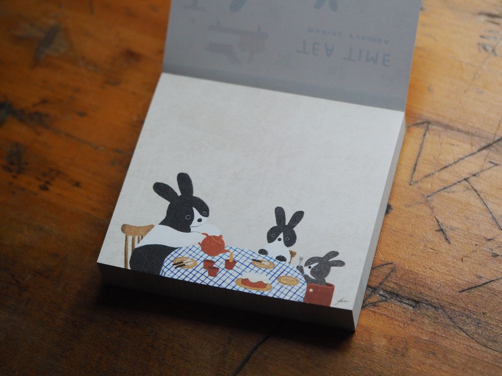 Memo Pad - Hyogensha - Tea Time (22-886)