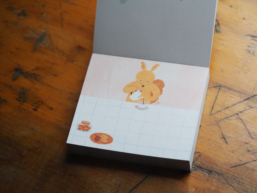 Memo Pad - Hyogensha - Tea Time (22-886)