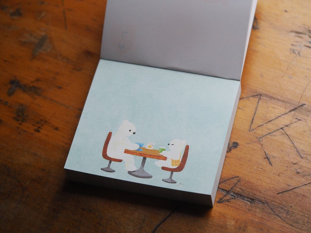 Memo Pad - Hyogensha - Tea Time (22-886)