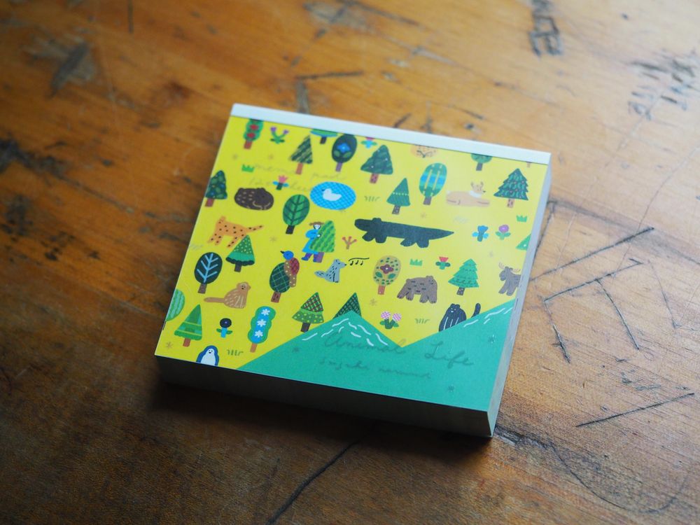 Memo Pad - Hyogensha - Animal Life (22-884)