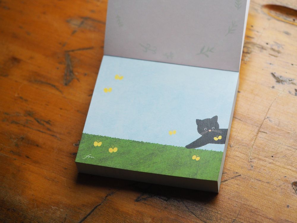 Memo Pad - Hyogensha - Meow (22-887)