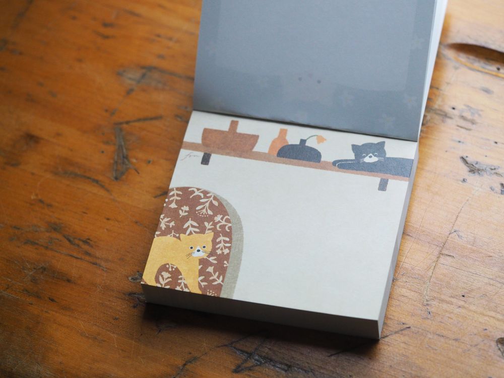 Memo Pad - Hyogensha - Meow (22-887)