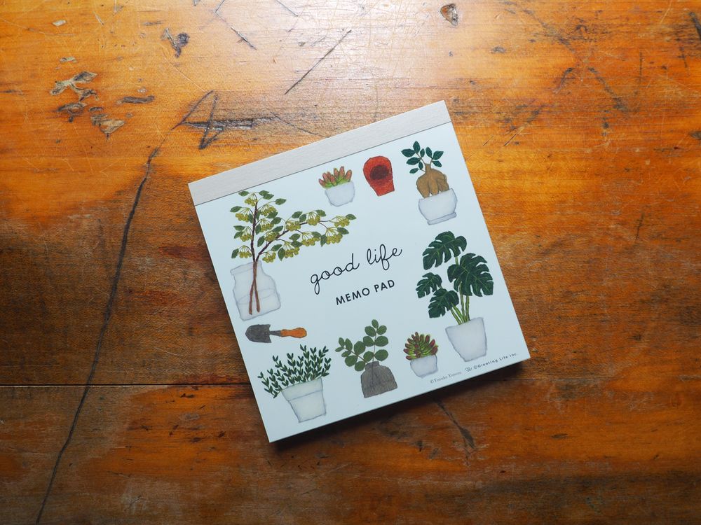 Yusuke Yonezu Memo Pad - Plants