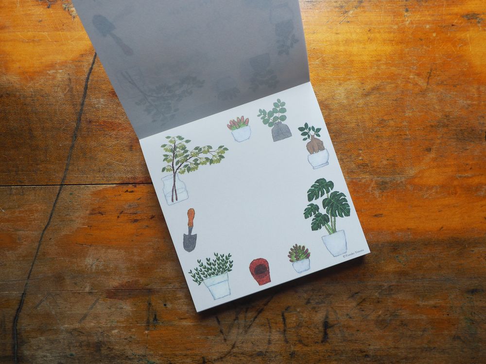 Yusuke Yonezu Memo Pad - Plants