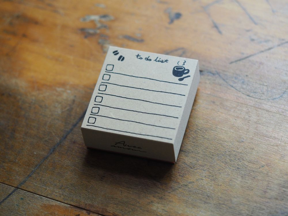 Sanby Stamp - To-do List Cafe