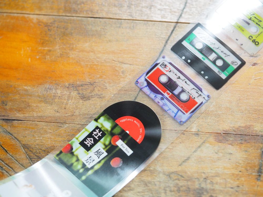 Mr. Eggplants PET Tape - Mixtape Glossy