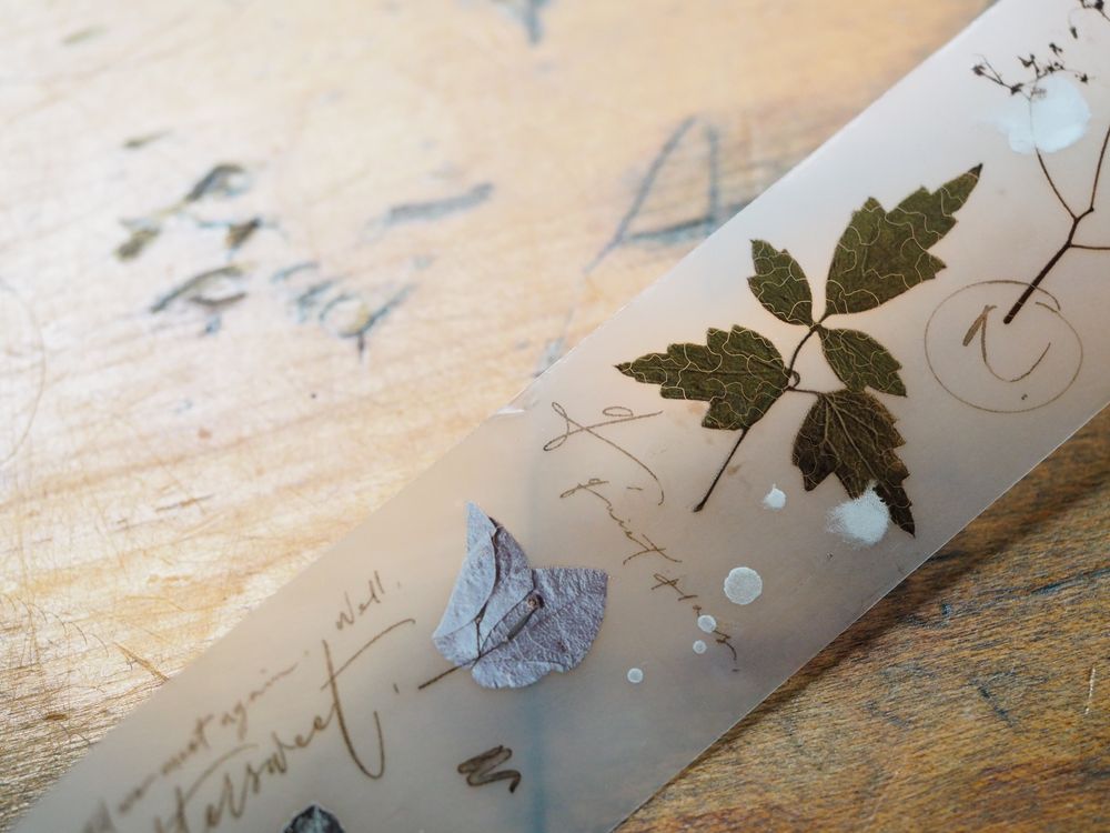 Mr. Eggplants PET Tape - Old Leaves Matte