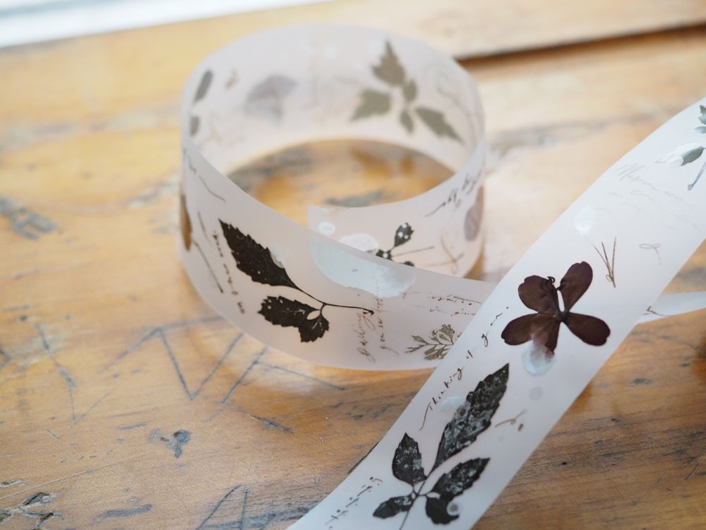 Mr. Eggplants PET Tape - Old Leaves Matte