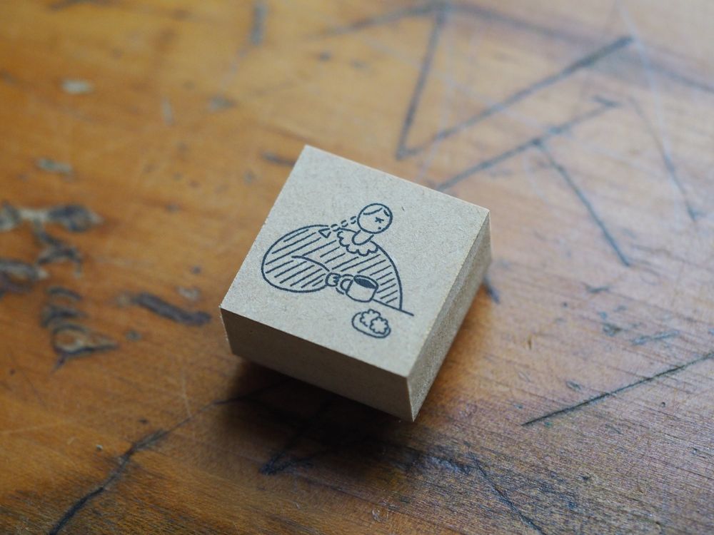 Stamp Marche Rubber Stamp - Marl-chan Stamp Sweets (a-091)