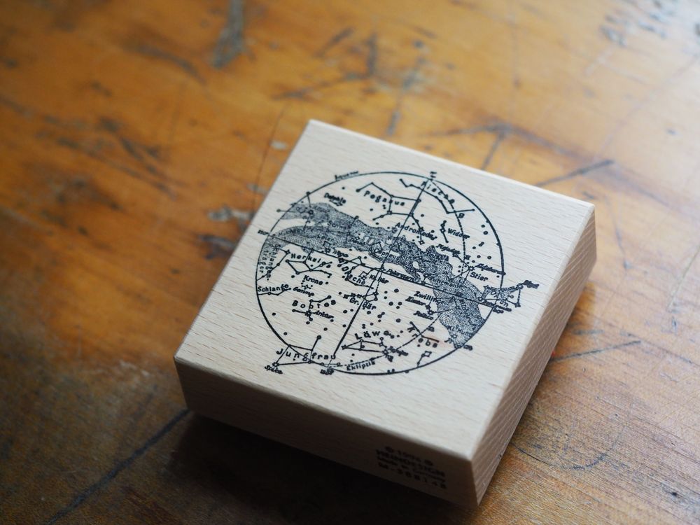 Heindesign Rubber Stamp - Starry Sky