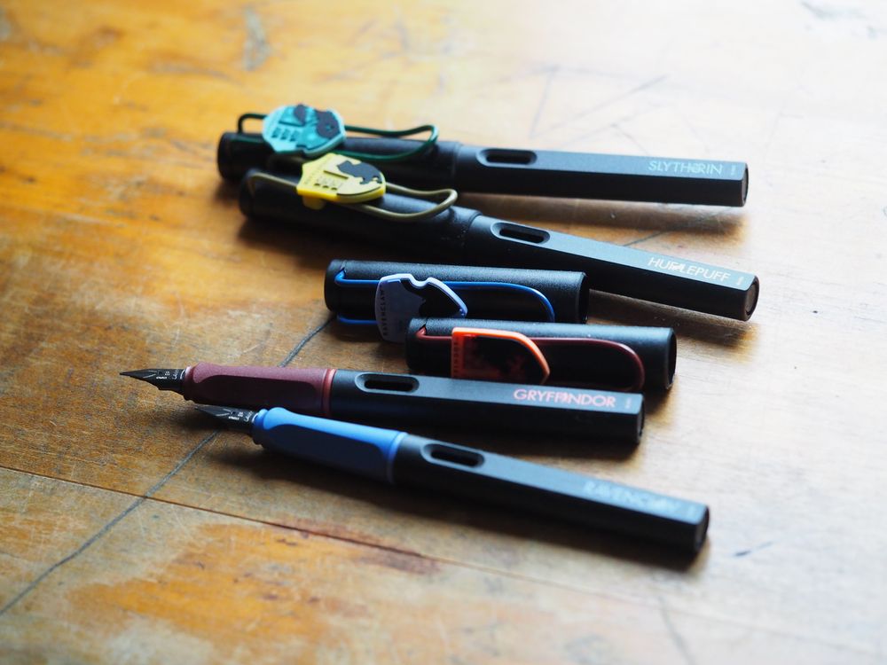 Lamy Safari Fountain Pen Set - Harry Potter Special Edition (4 Pens)