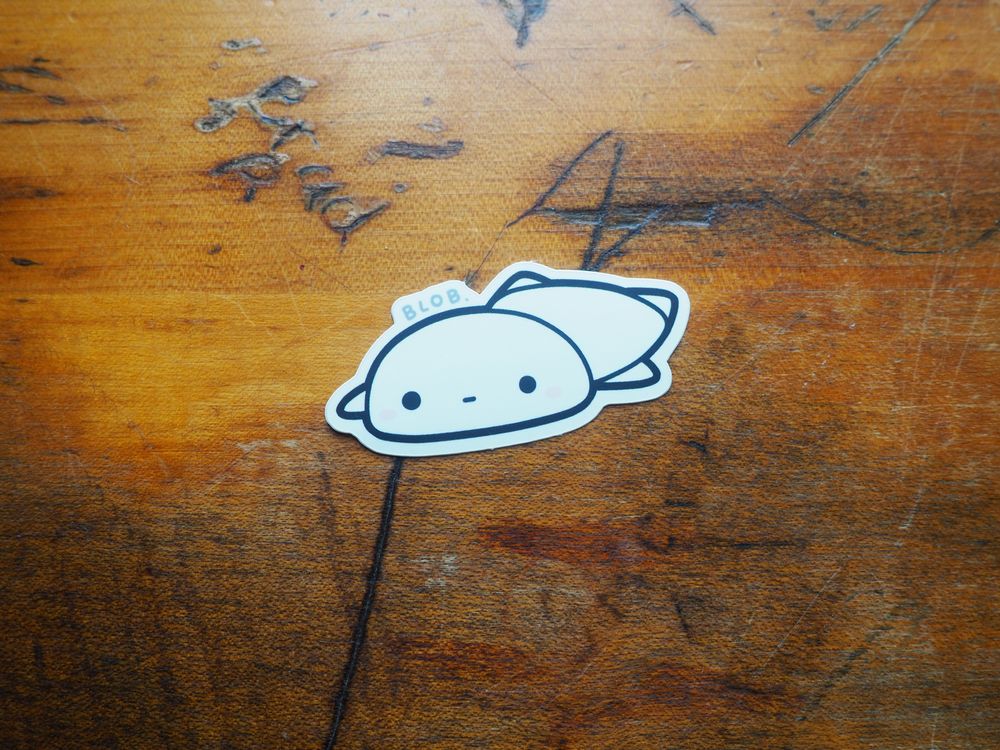 TheCoffeeMonsterzCo - Vinyl Sticker - Blob.