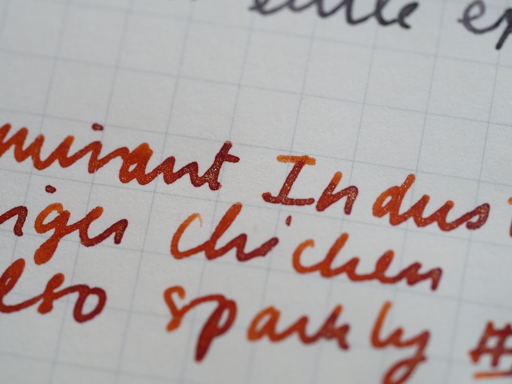 Dominant Industry Fountain Pen Ink (25mL) - Wonder Pens Exclusive - Limited Pearl Edition - Ginger Chicken V2