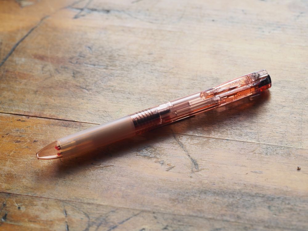 Zebra Sarasa 3-Color Ballpoint Pen - 0.5mm - Water Pink