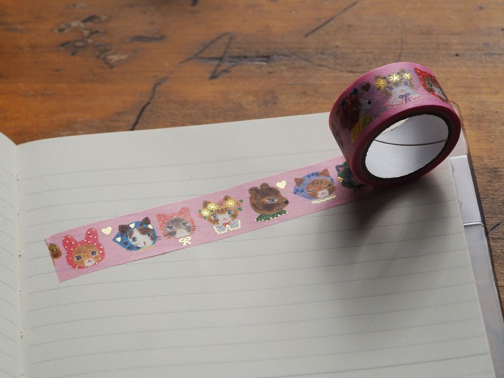 Cozyca x Aiko Fukawa Washi Tape - nikoniko (21-026)
