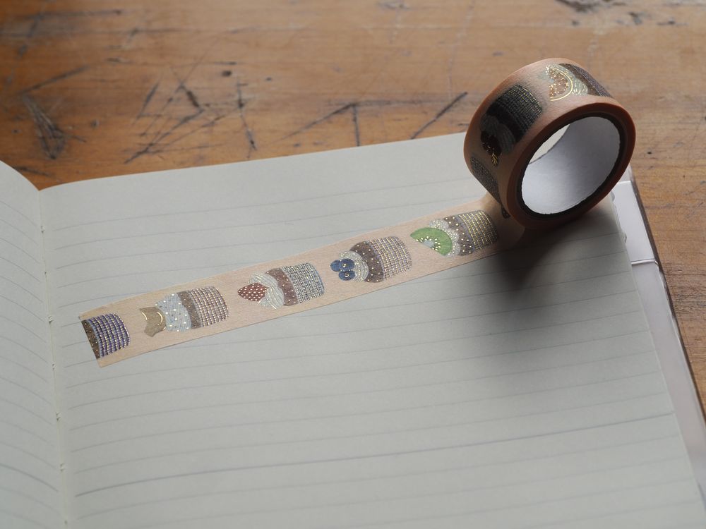 Cozyca x Midori Asano Washi Tape - Three O'Clock (21-030)