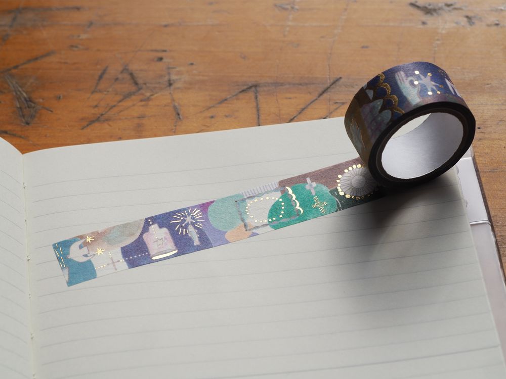 Cozyca x Chihiro Sonoda Washi Tape - Inori to Hikari (21-039)