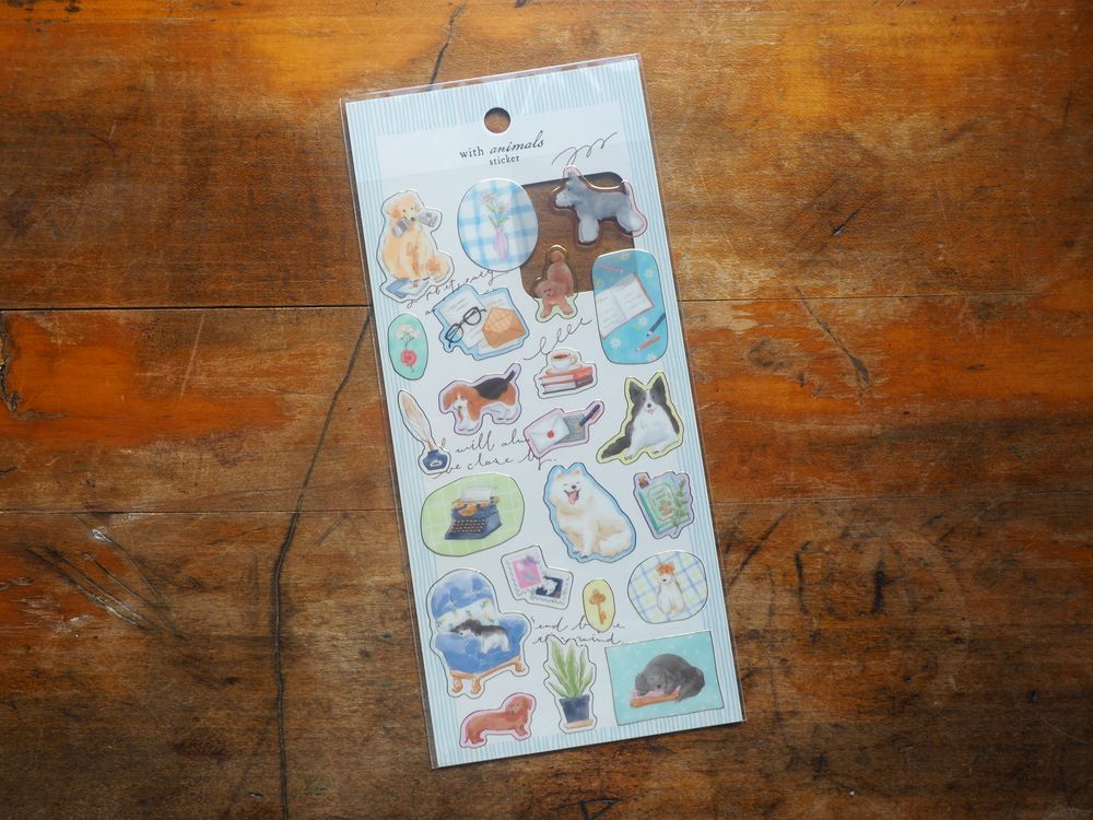Mindwave - Sticker Sheet - With Animals Dogs (82570)