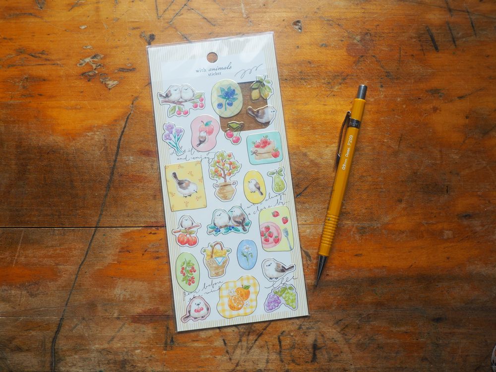 Mindwave - Sticker Sheet - With Animals Birds (82575)