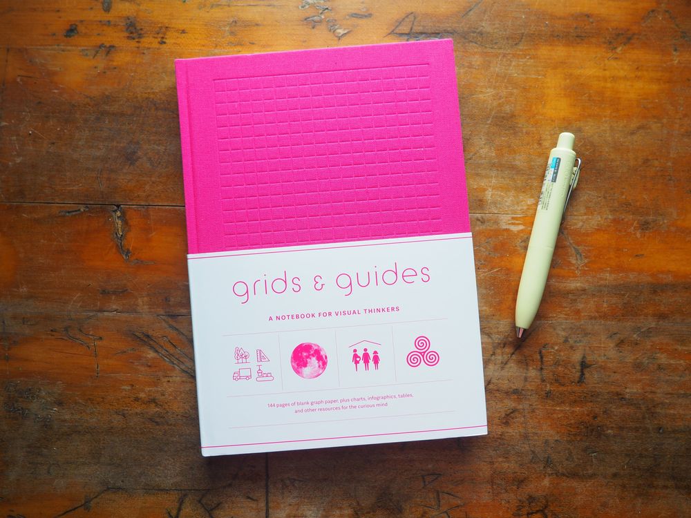 Grids & Guides (Pink): A Notebook for Visual Thinkers