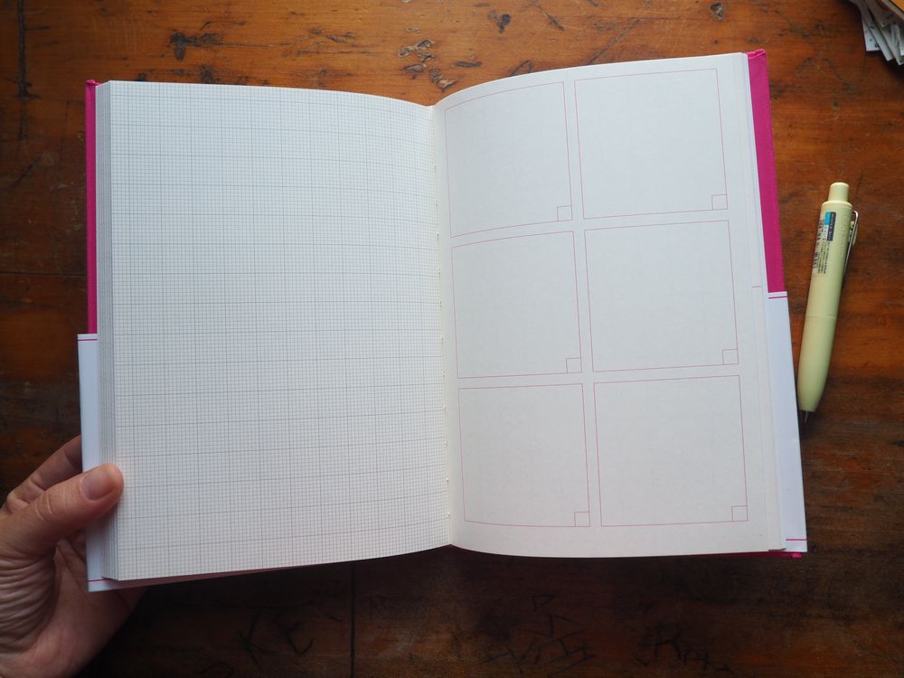 Grids & Guides (Pink): A Notebook for Visual Thinkers