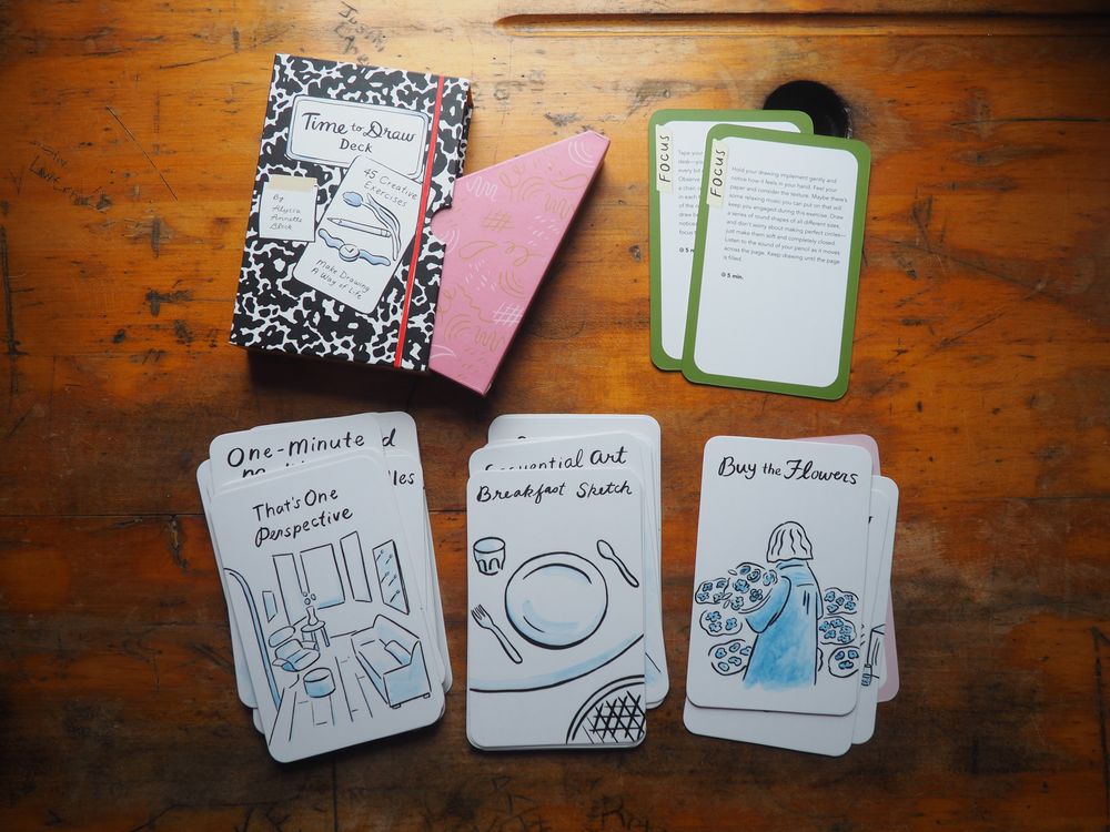 Time to Draw Deck: 45 Creative Exercises