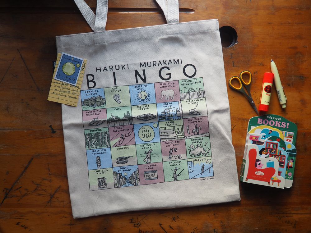 Murakami Bingo Tote – Wonder Pens