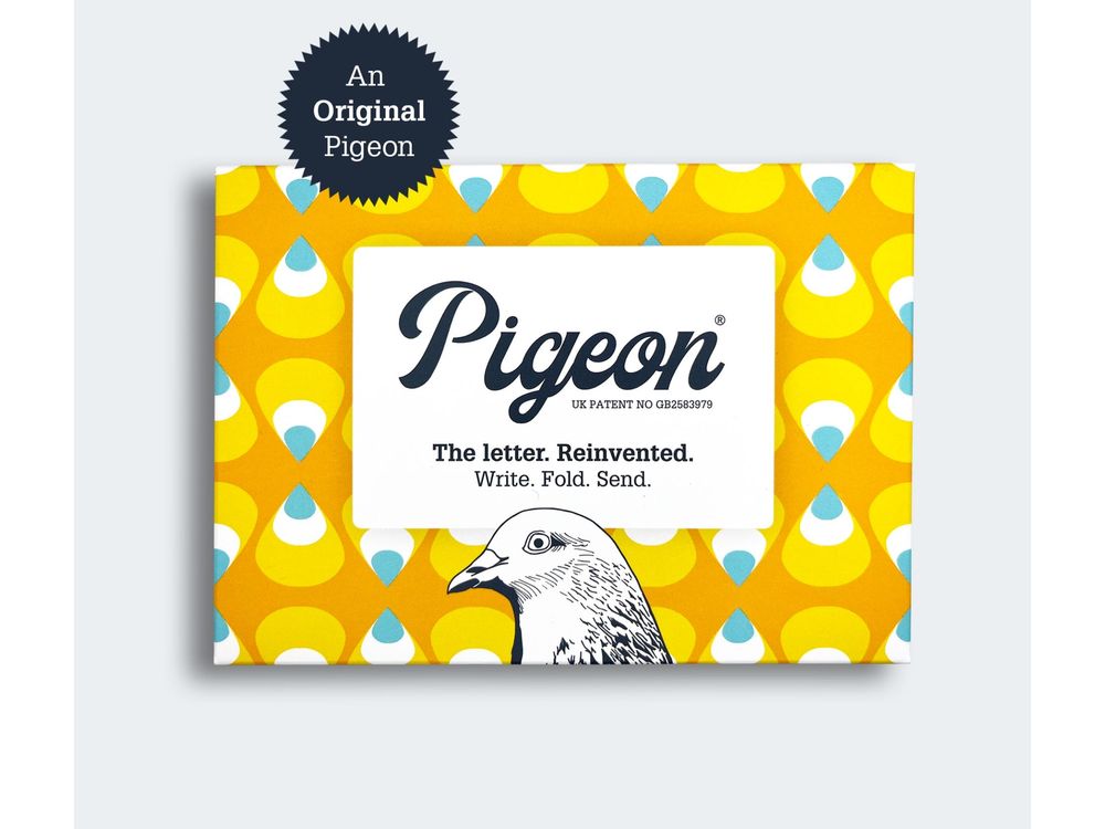 Pigeon - Correspondence Paper - 6 Sheets - Pencil Pigeons