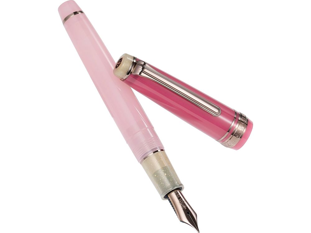 Sailor Professional Gear Slim Fountain Pen - Dried Flower Collection - Pink Rose